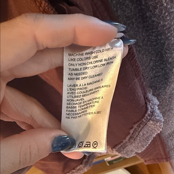 Free People Rust Brown Jacket - Picture 3 of 5